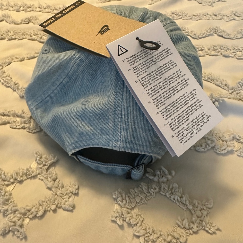Nike Denim Club Cap Unisex Size L/XL Adjustable Strap Fit New With Tags - Picture 4 of 7